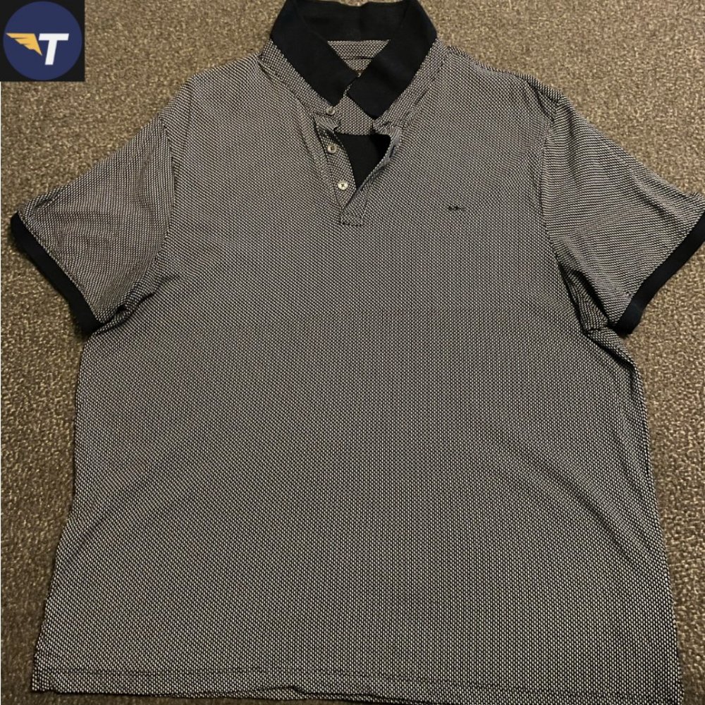 Michael Kors Mens Polo Shirt (Navy) MK